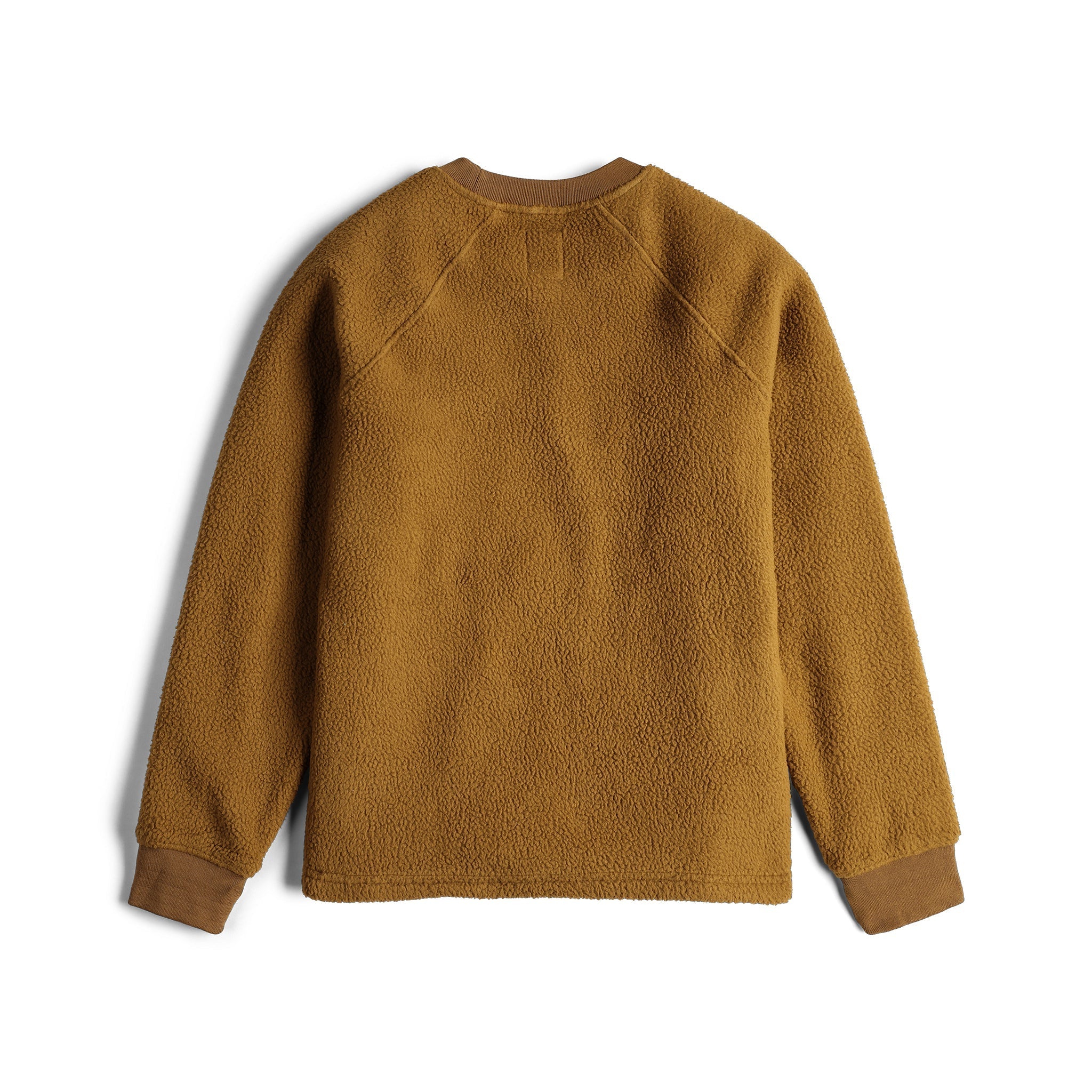 Bergfleece-Crewneck in "Dunkel-Khaki"