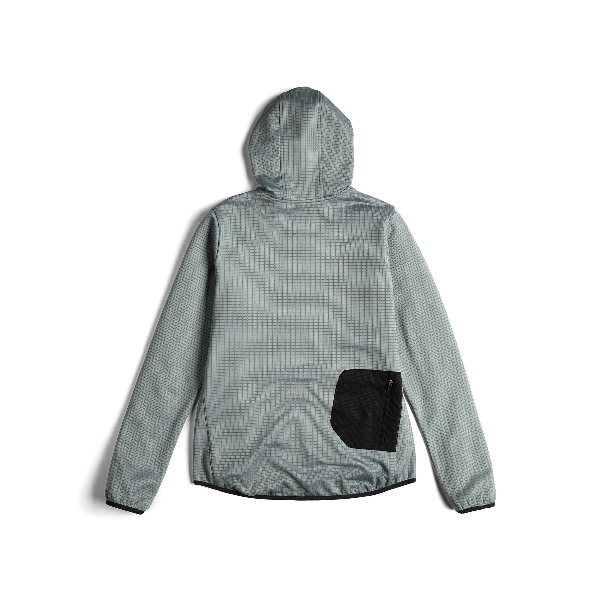 Global Midlayer Hoodie in "Schieferblau"