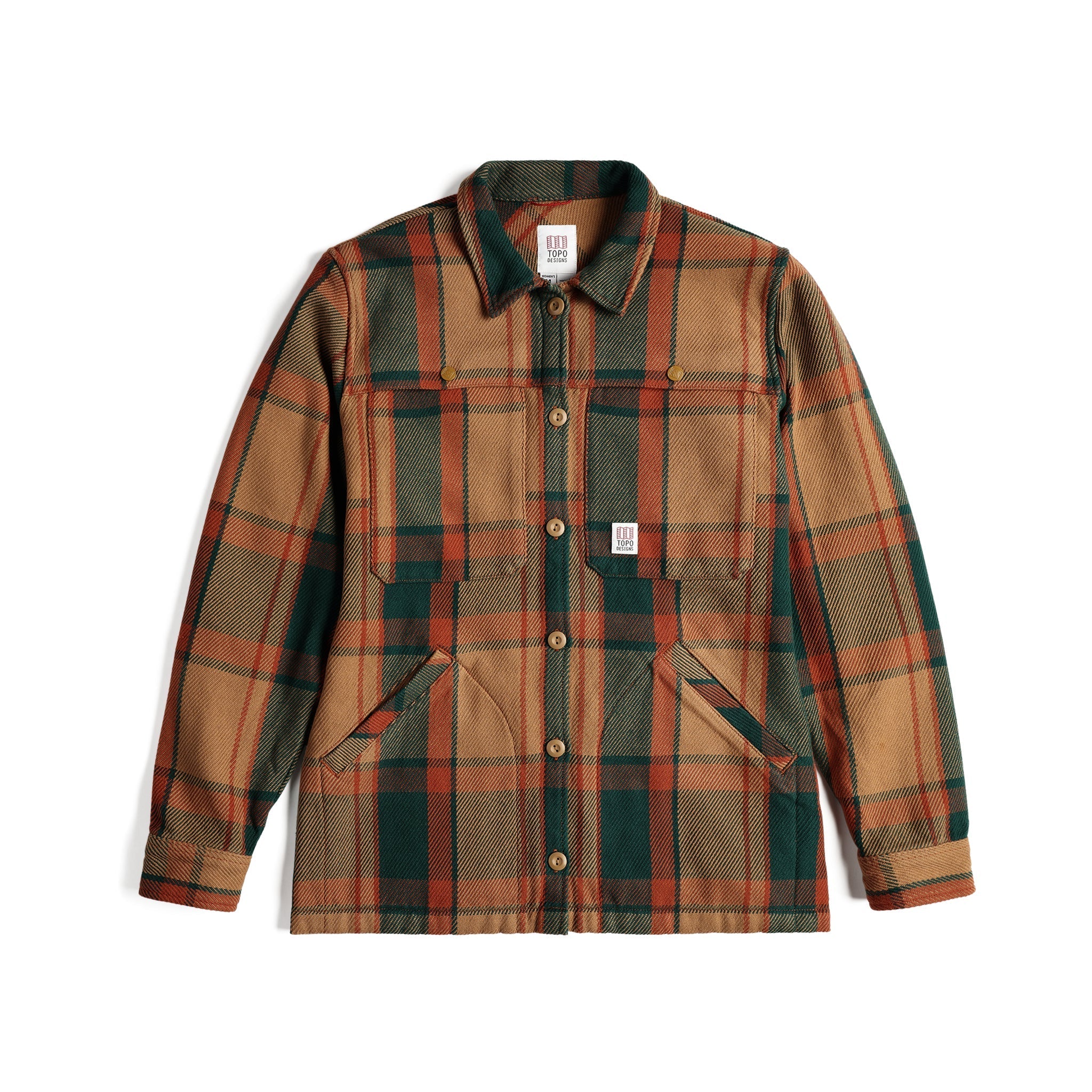 Mountain Shirt Jacke "Khaki Multi Plaid"