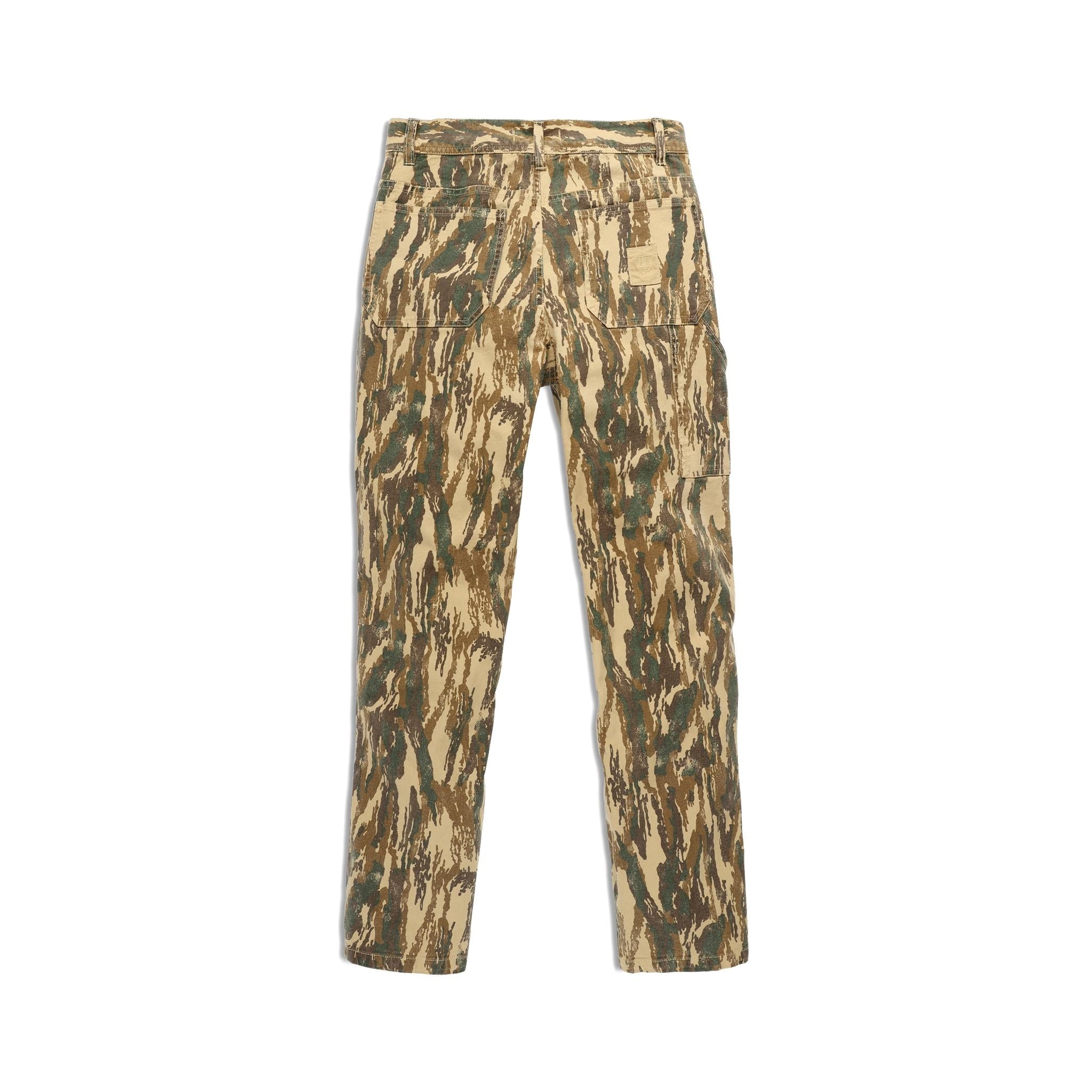 Rückansicht der Topo Designs Dirt Utility Hose - Herren  inDirt Camo Print"