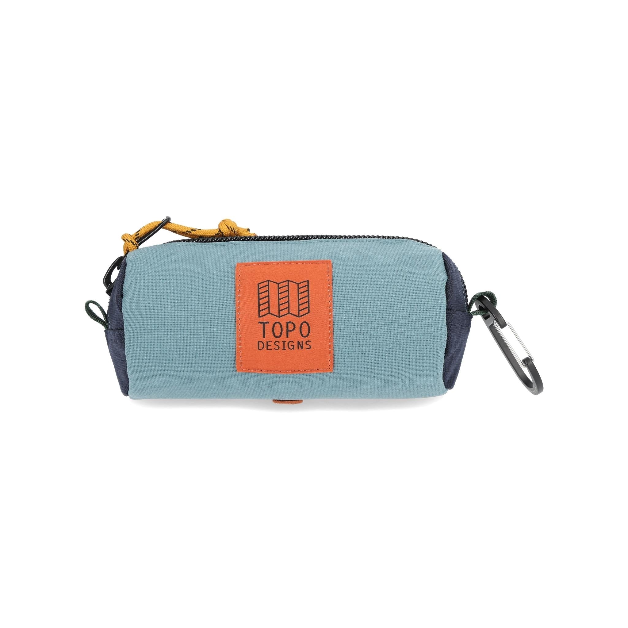 Vorderansicht der Topo Designs Burrito Tasche in "Sea Pine"