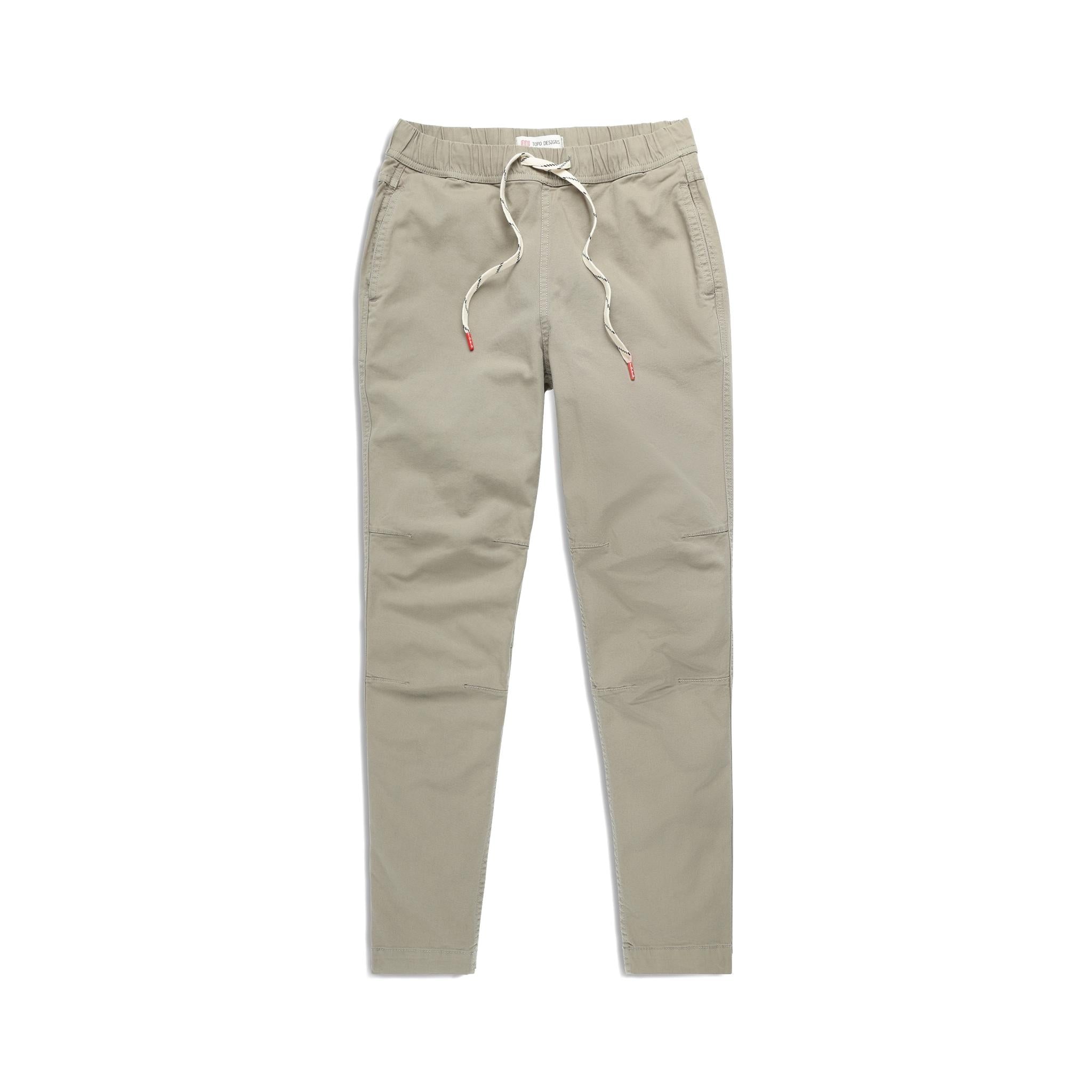 Vorderansicht der Topo Designs Dirt Hose Classic - Damen in "Dried Sage"