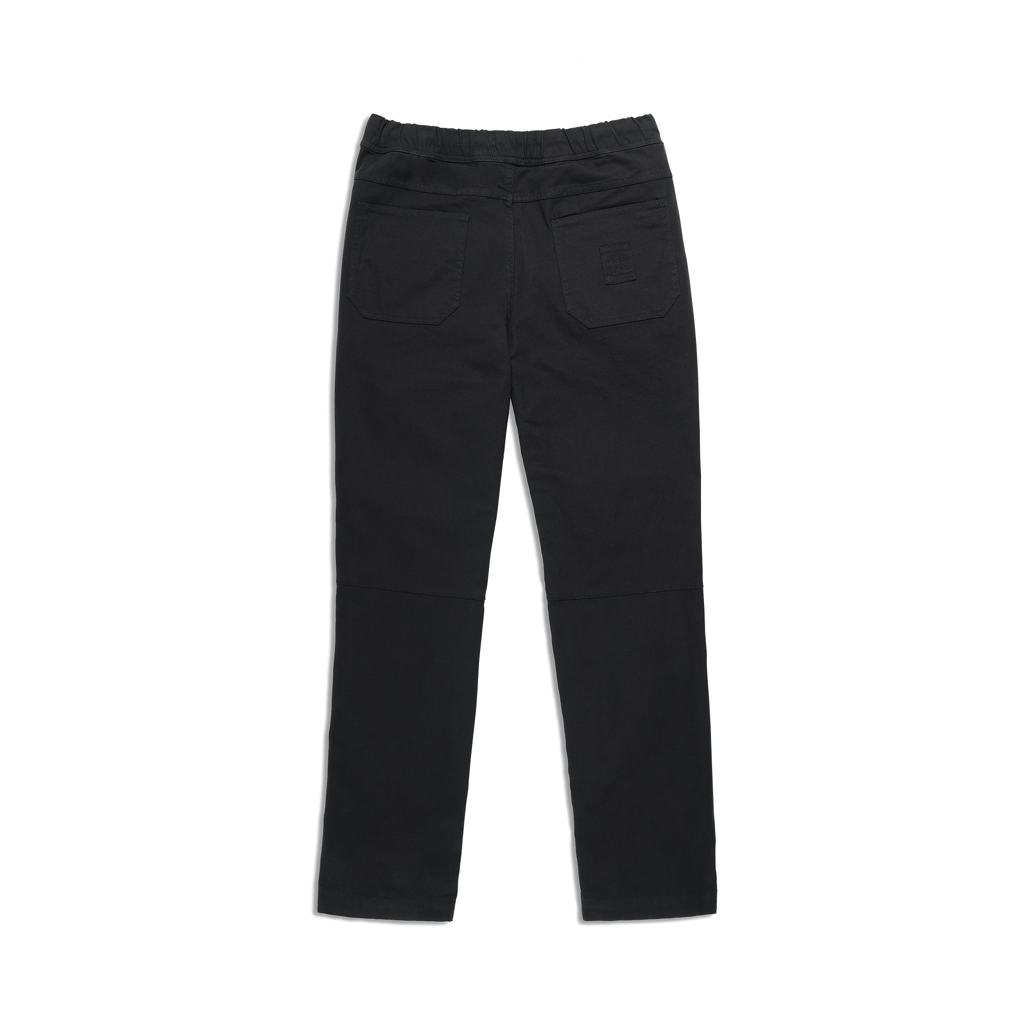 Rückansicht der Topo Designs Dirt Hose Classic - Herren in "Black"