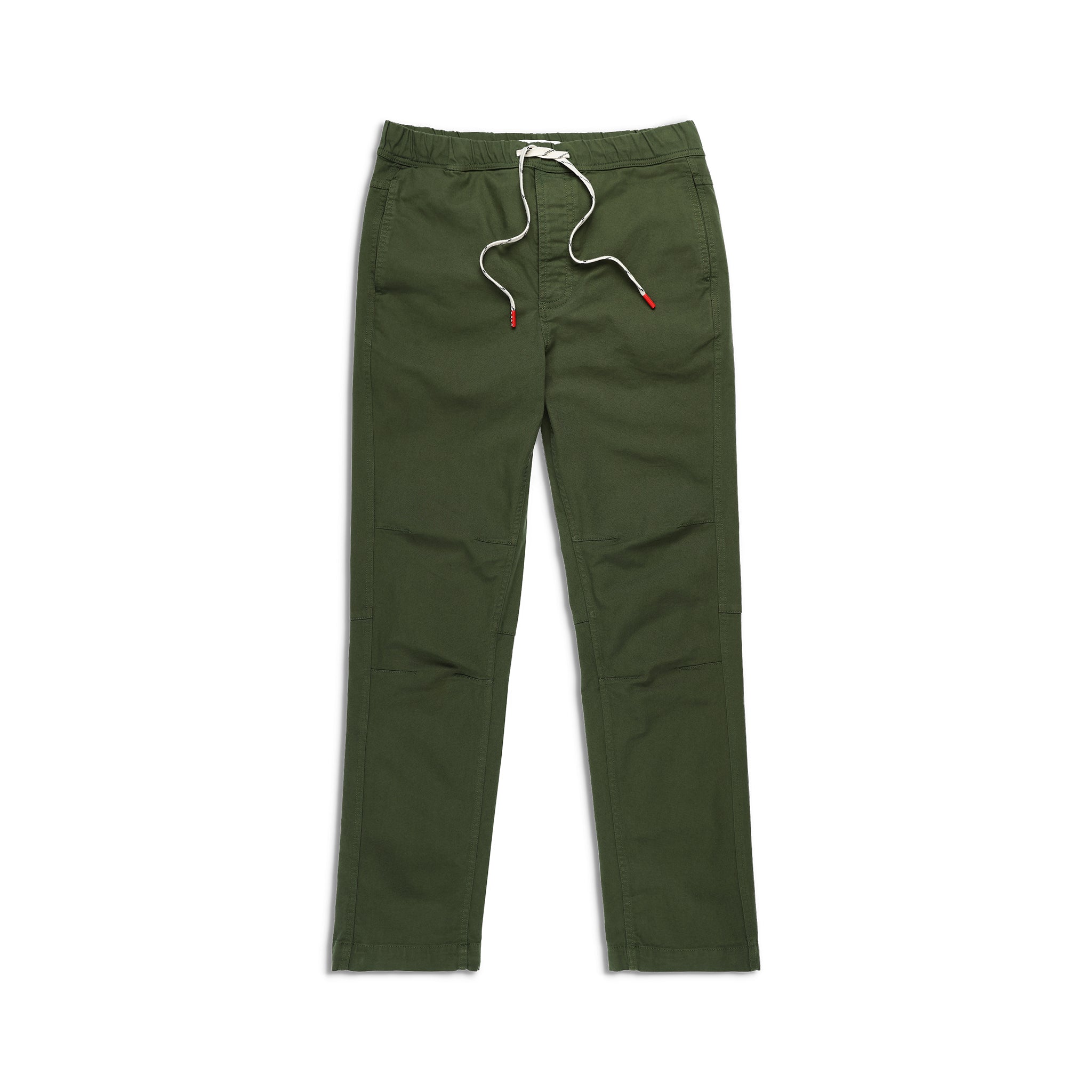 Frontansicht der Topo Designs Dirt Hose Classic - Herren in "Olive"