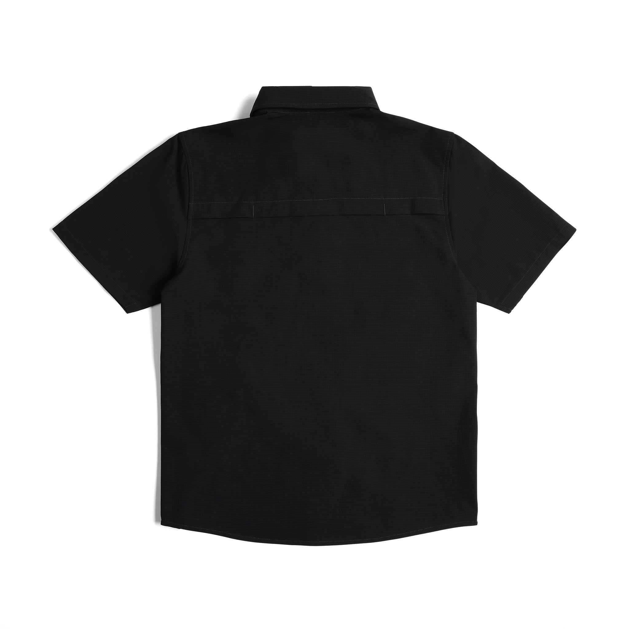 Rückenansicht von Topo Designs Retro River Shirt Ss - Herren in "Black"