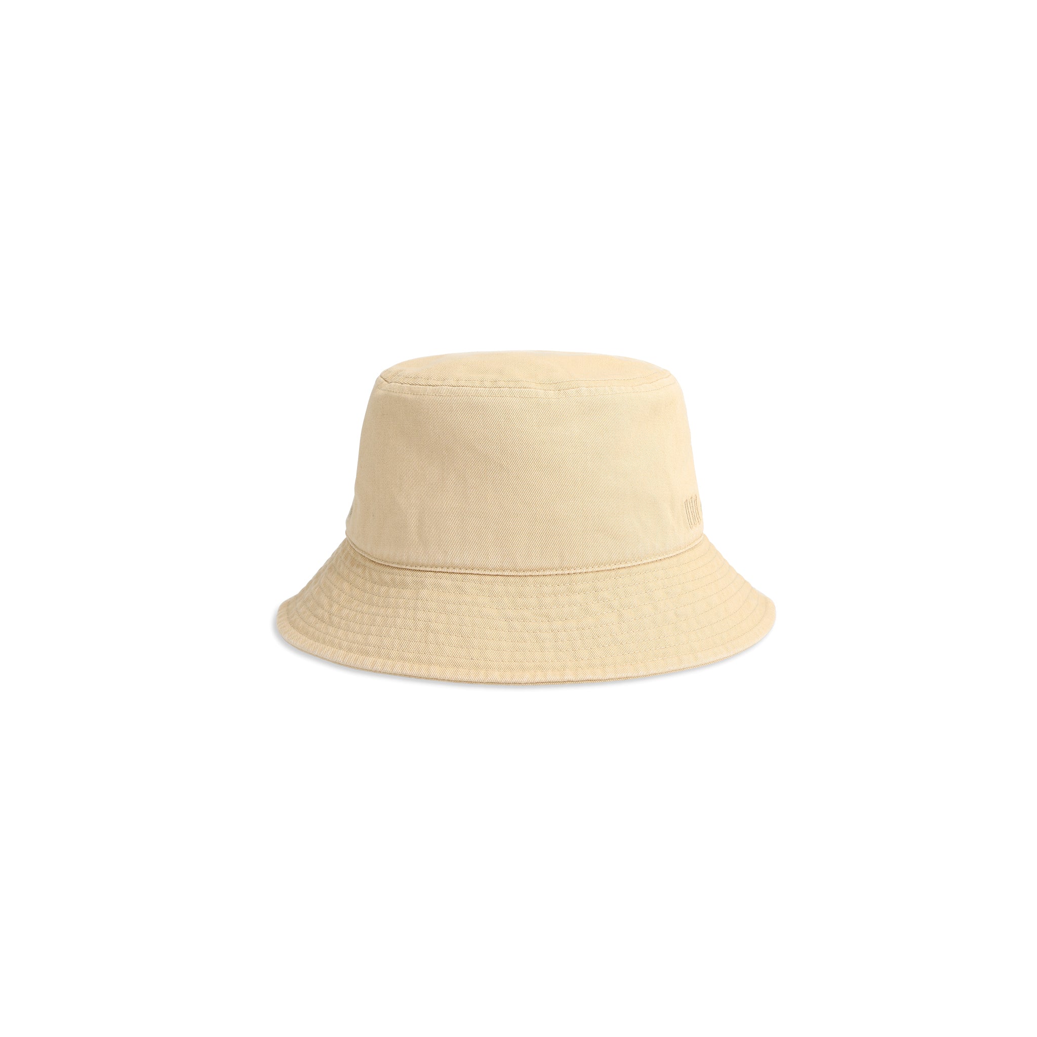 Rückansicht des Topo Designs Dirt Bucket Hat in "Sahara"