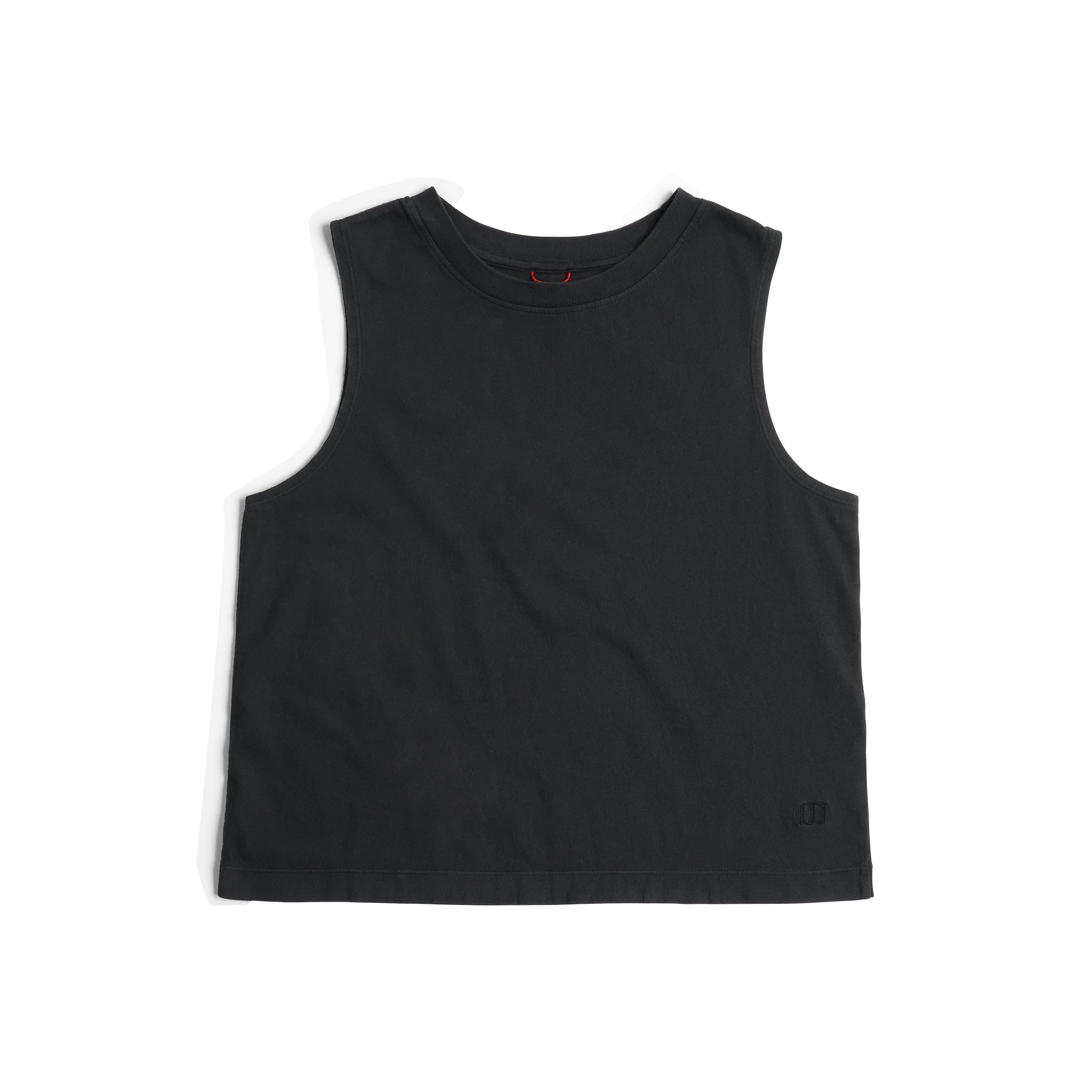 Frontansicht des Topo Designs Dirt Tank - Damen in "Black"