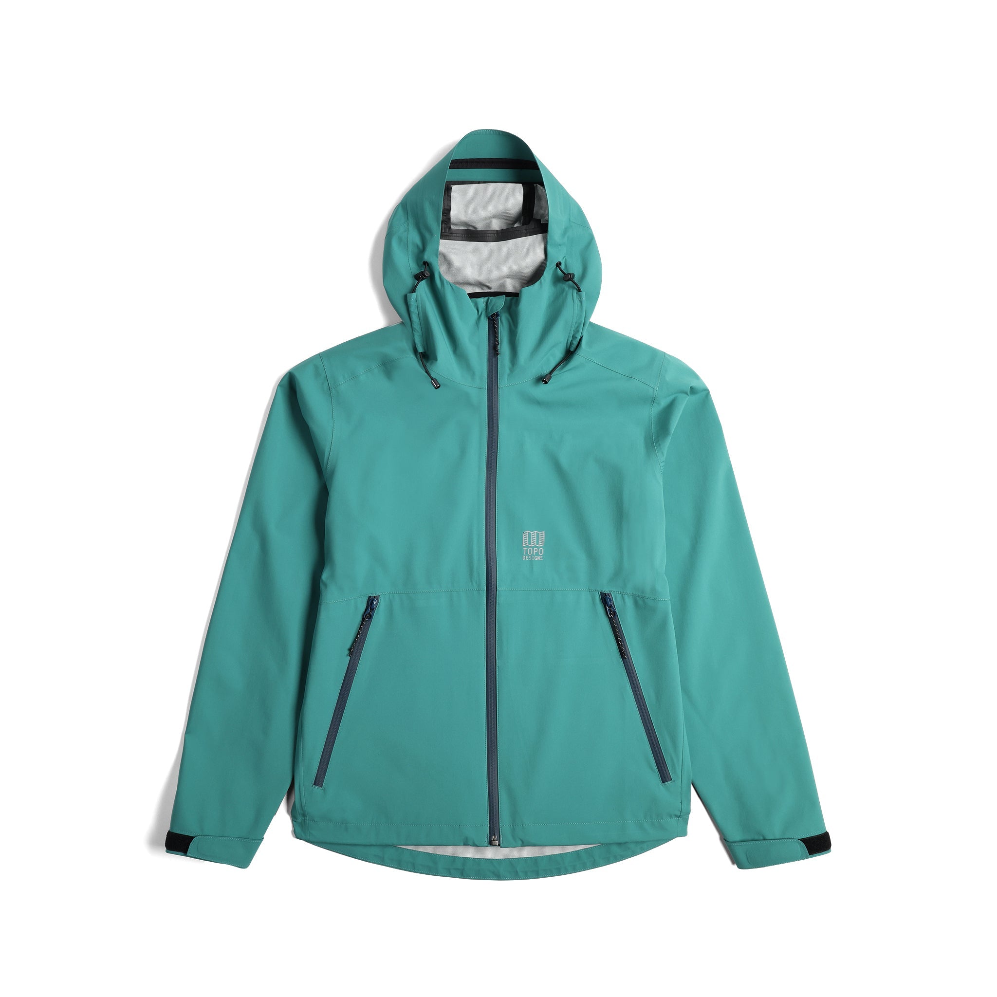 Vorderansicht der Topo Designs Global Jacket - Damen in "Caribbean"