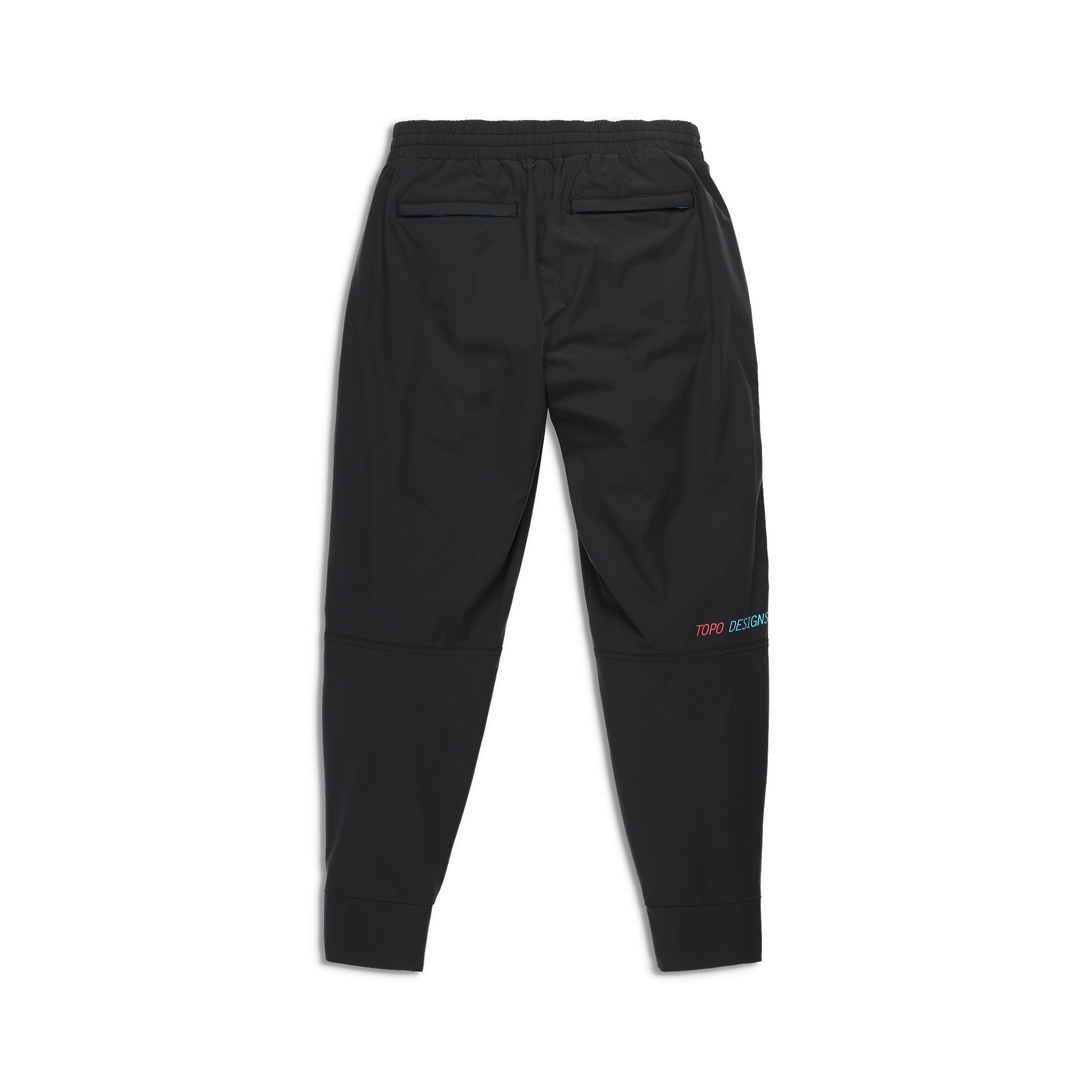 Rückansicht des Topo Designs Global Jogger - Damen in "Black"