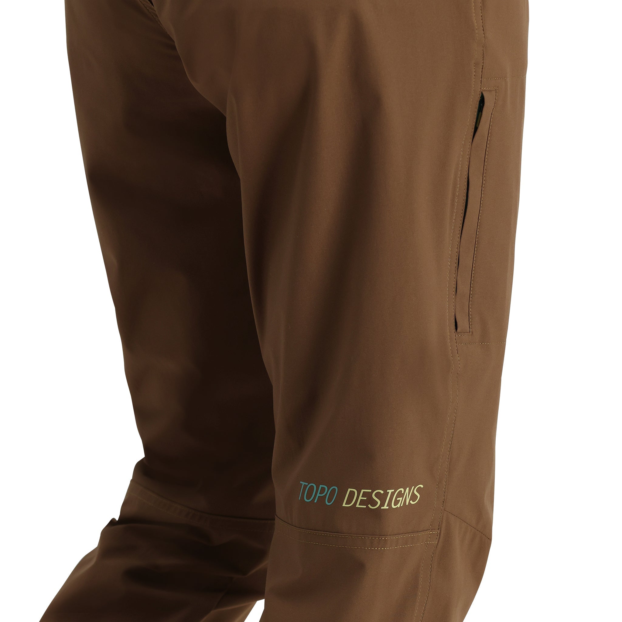 Detailaufnahme von Topo Designs Global Jogger - Damen in "Desert Palm"