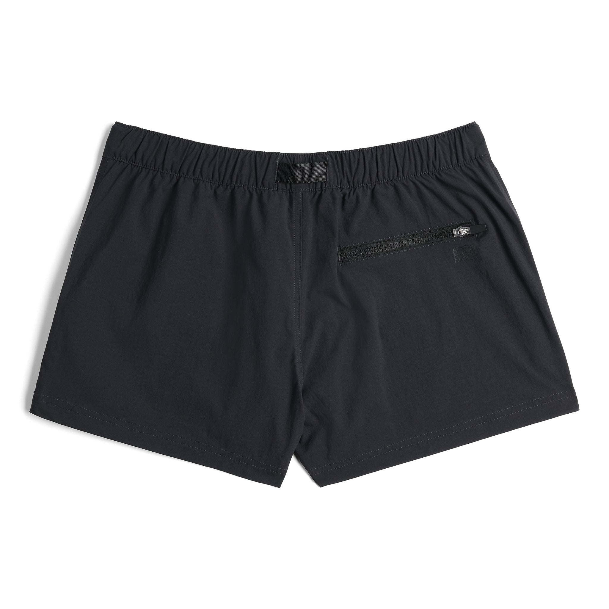 Rückansicht der Topo Designs Retro River Shorts - Damen in "Black"