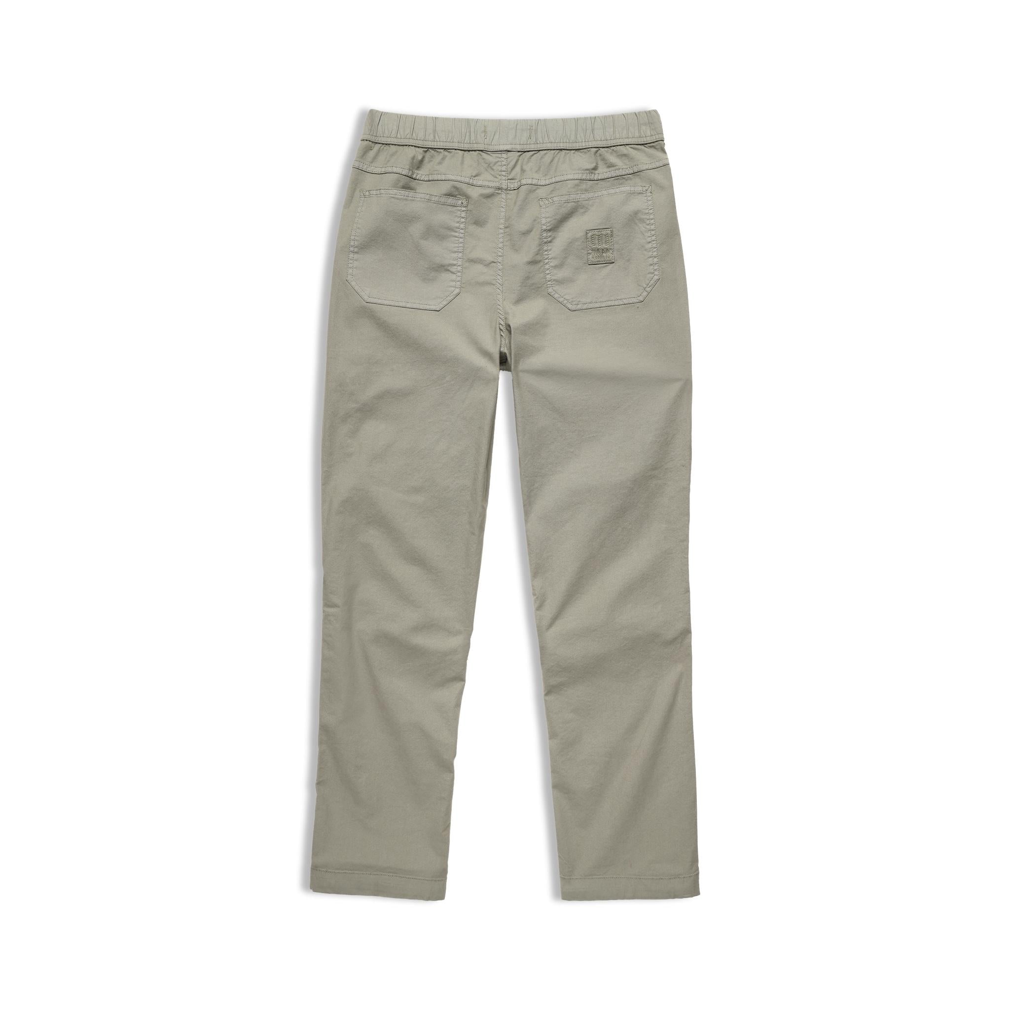 Rückansicht der Topo Designs Desert Hose - Herren in "Dried Sage"