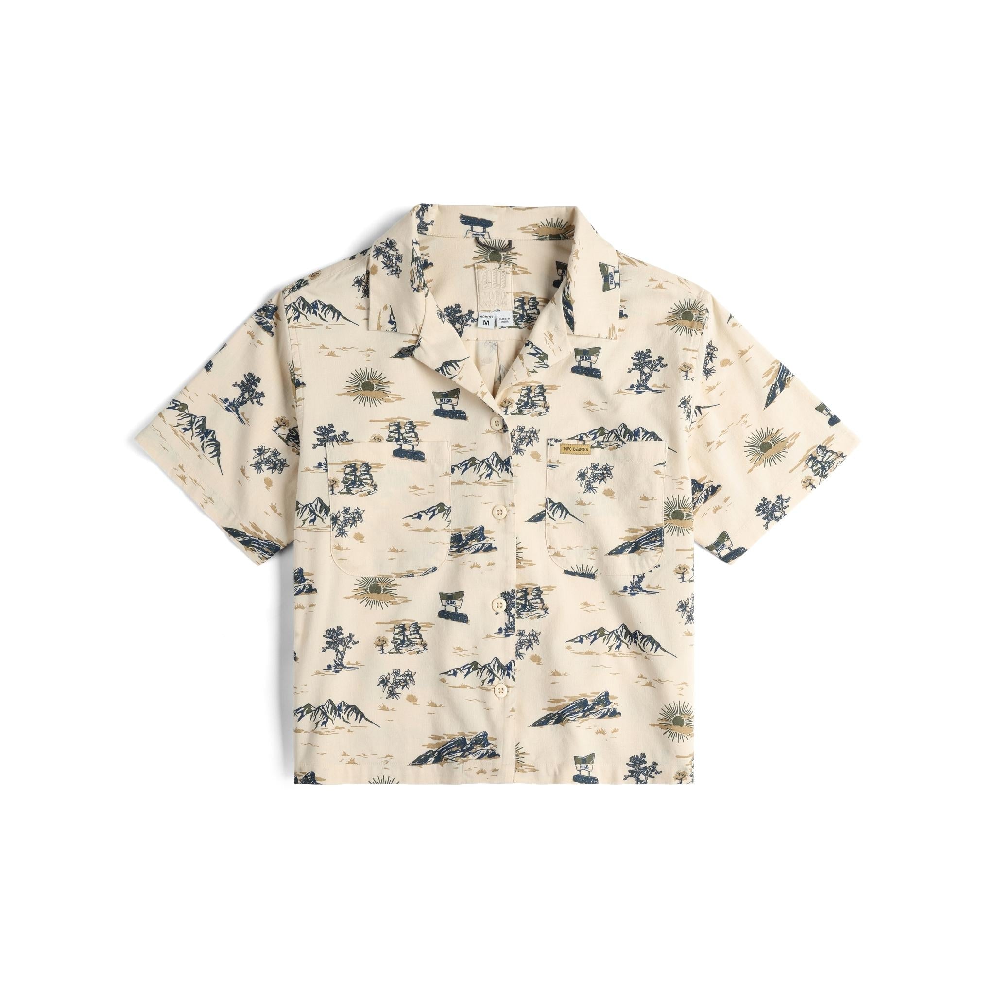 Vorderansicht des Topo Designs Daytripper Short Sleeve - Damen in "Westbound"