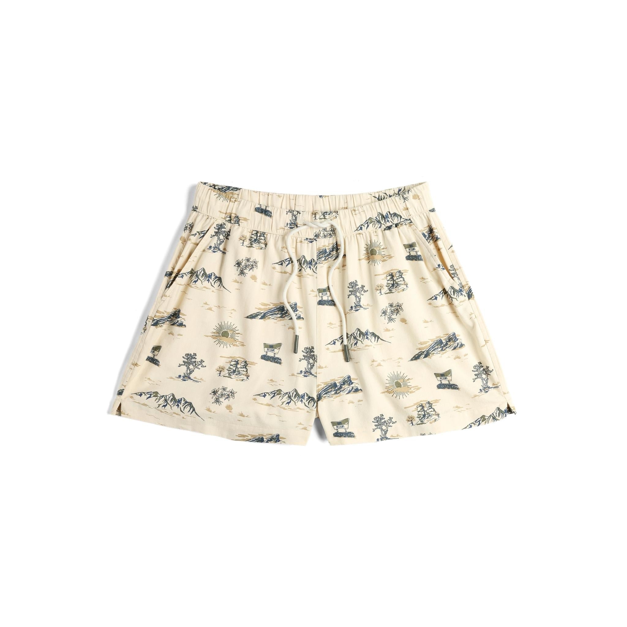 Vorderansicht der Topo Designs Daytripper Shorts - Damen in "Westbound"