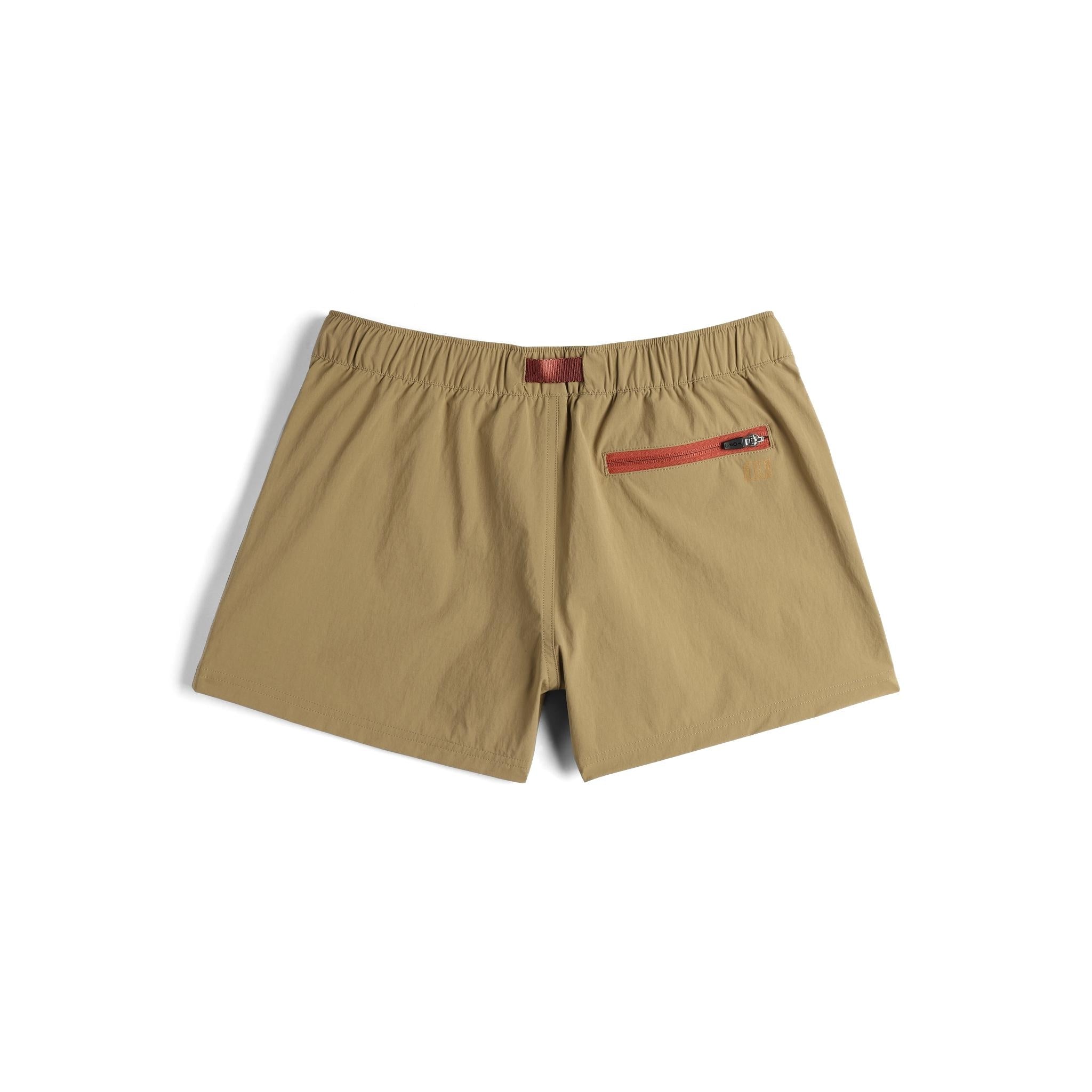 Rückansicht der Topo Designs Retro River Shorts - Damen in "Elmwood / Crackle"