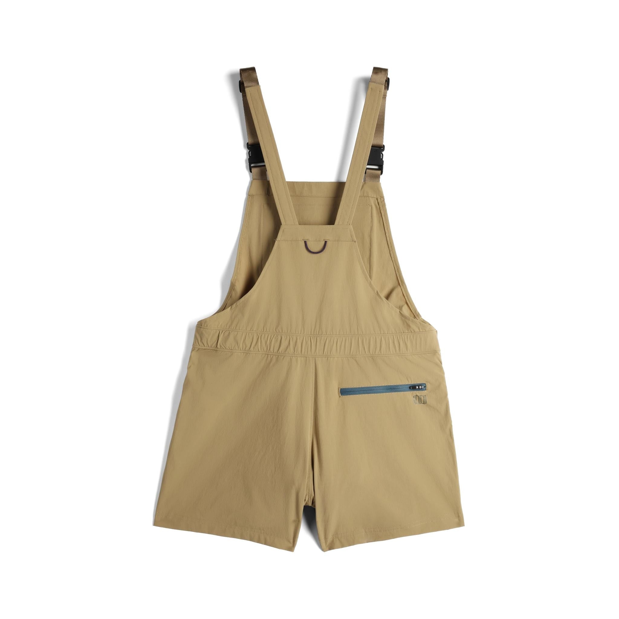 Rückenansicht von Topo Designs Roads Romper - Damen in "Elmwood"