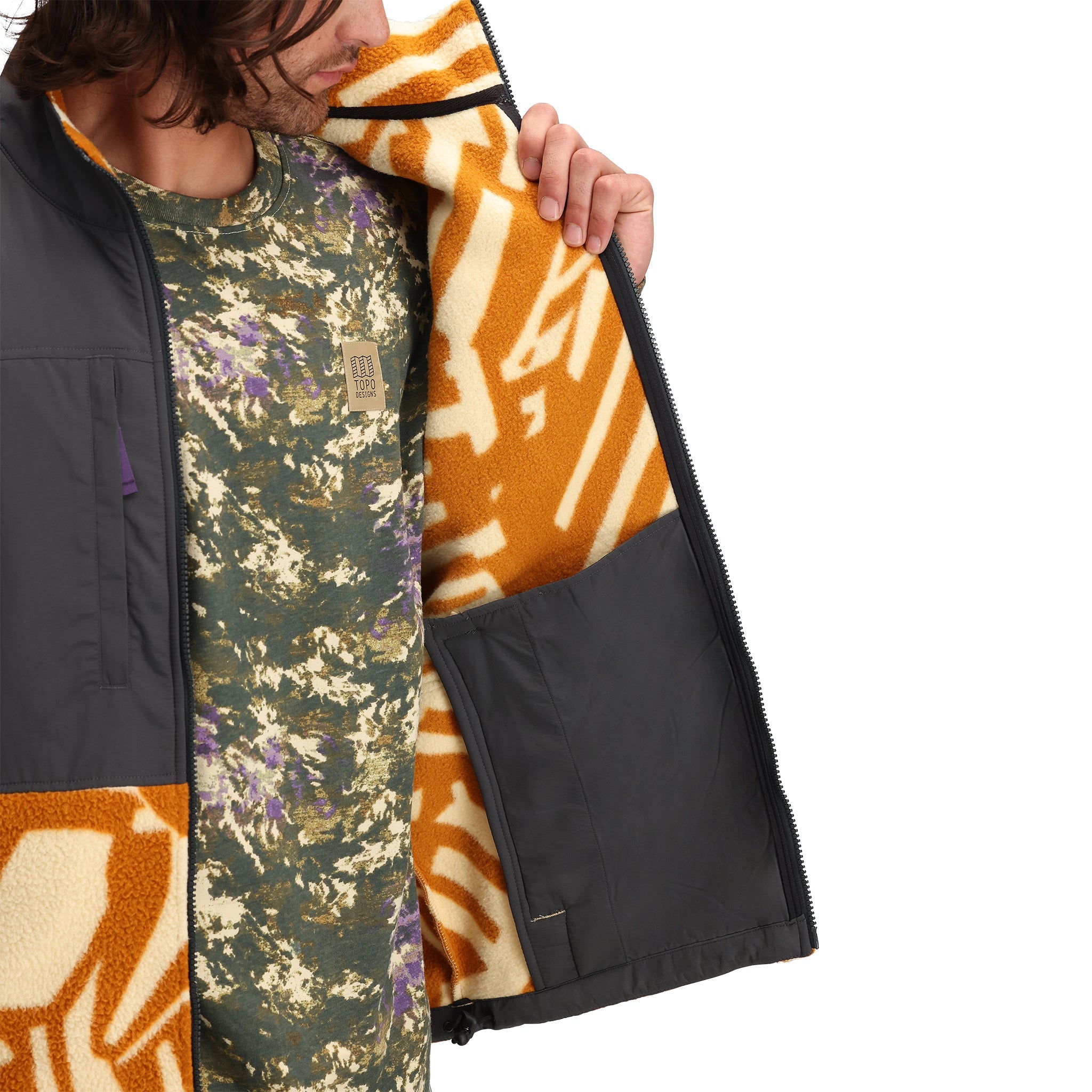 Subalpine Fleece Vest - Herren - Outlet Mens/Outerwear/Insulated - Achetez chez Topo Designs - Europe