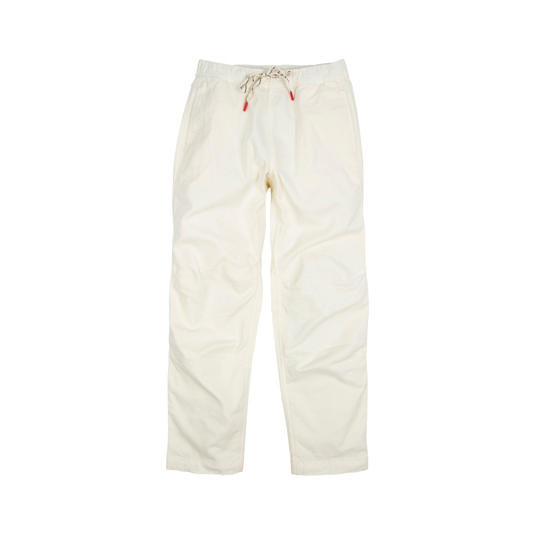 Vordere Produktaufnahme der Topo Designs Damen Dirt Hose in Natural white.