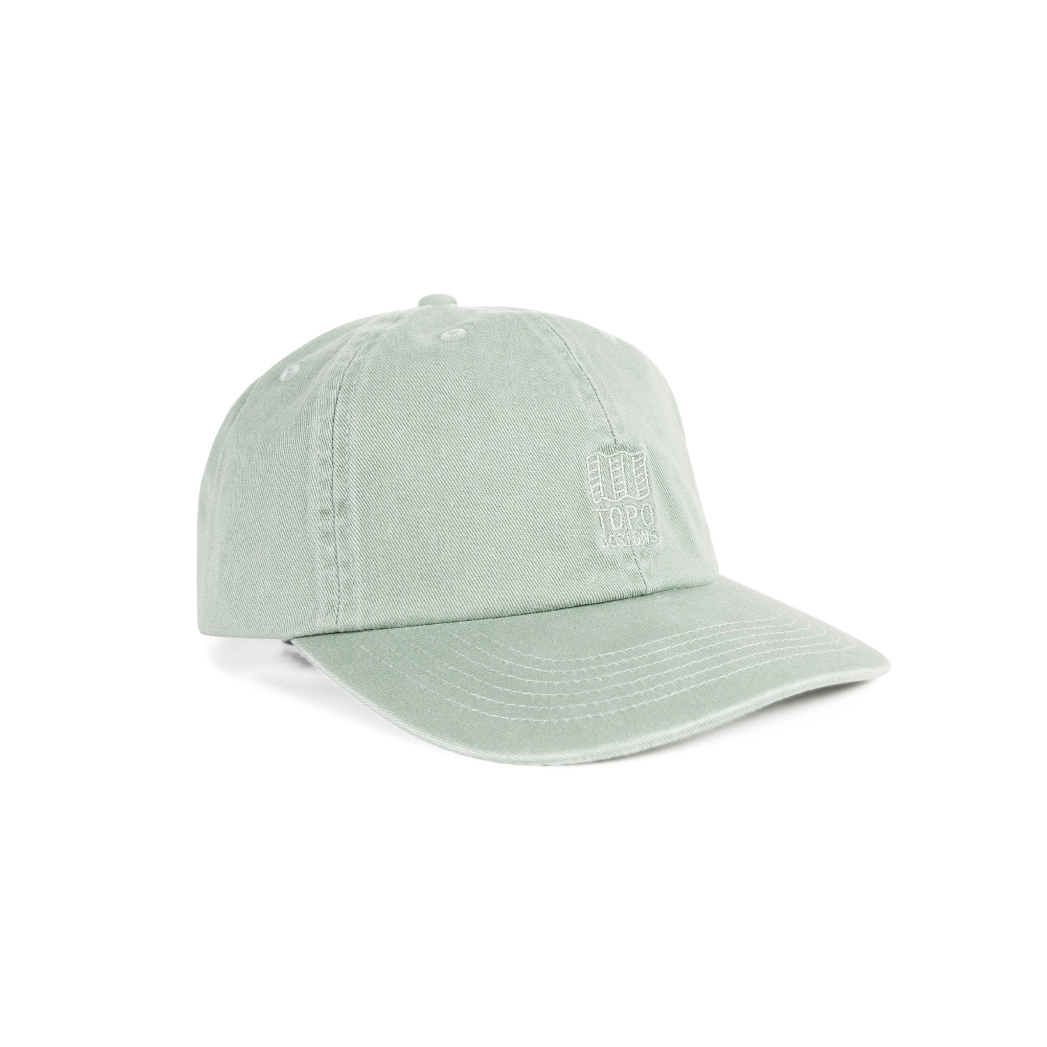 Topo Designs Mountain Ball Cap Baumwollmütze in "Light Mint".