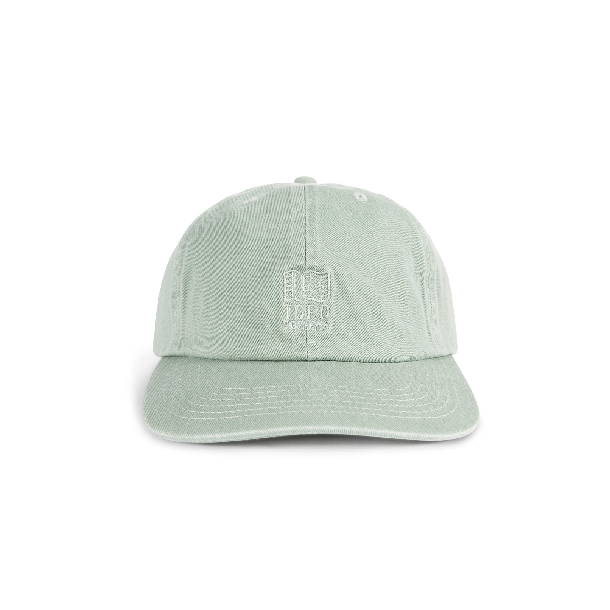 Topo Designs Mountain Ball Cap Baumwollmütze in "Light Mint".