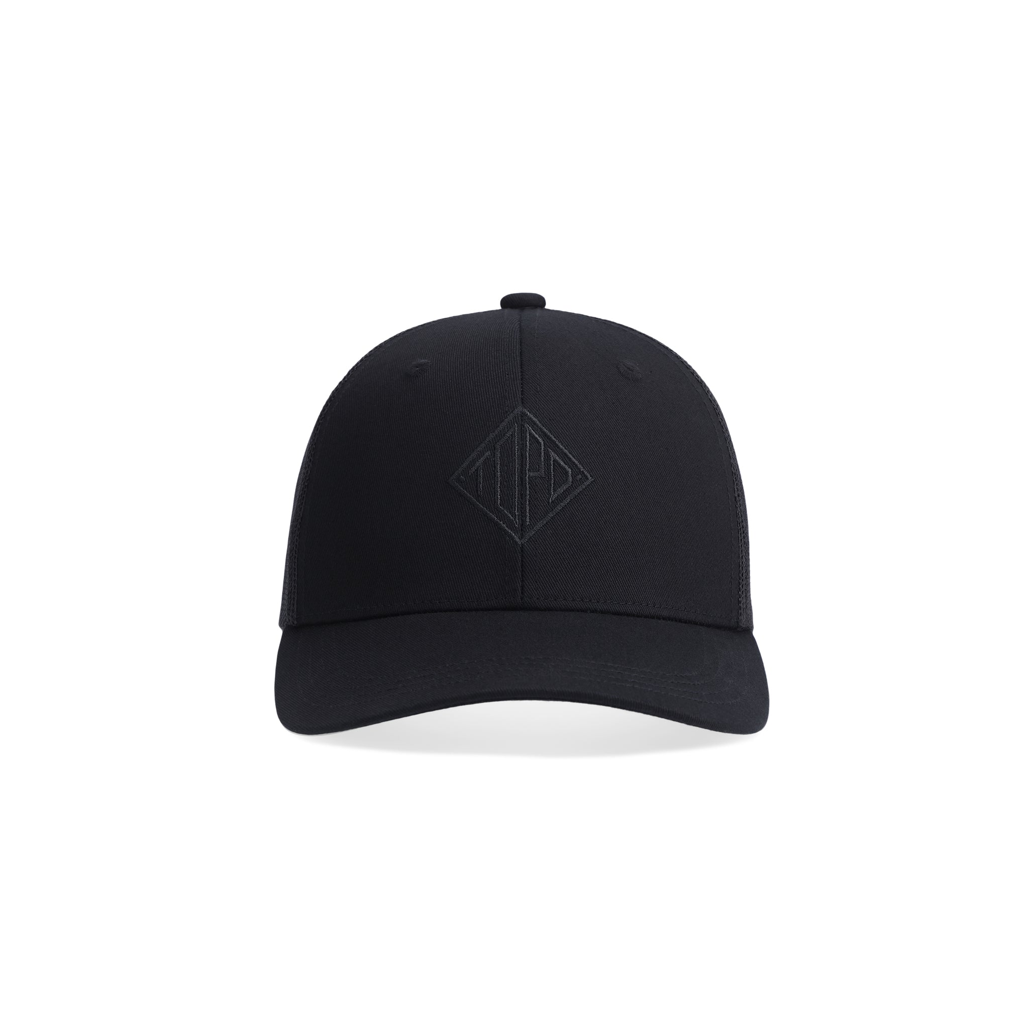 Topo Designs Diamond Logo Trucker Hut in "Schwarz"