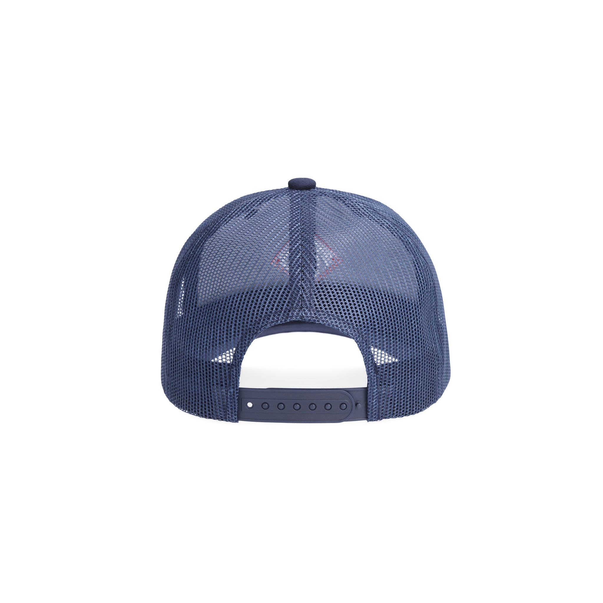 Topo Designs Diamond Logo Trucker Hut in "Marine"