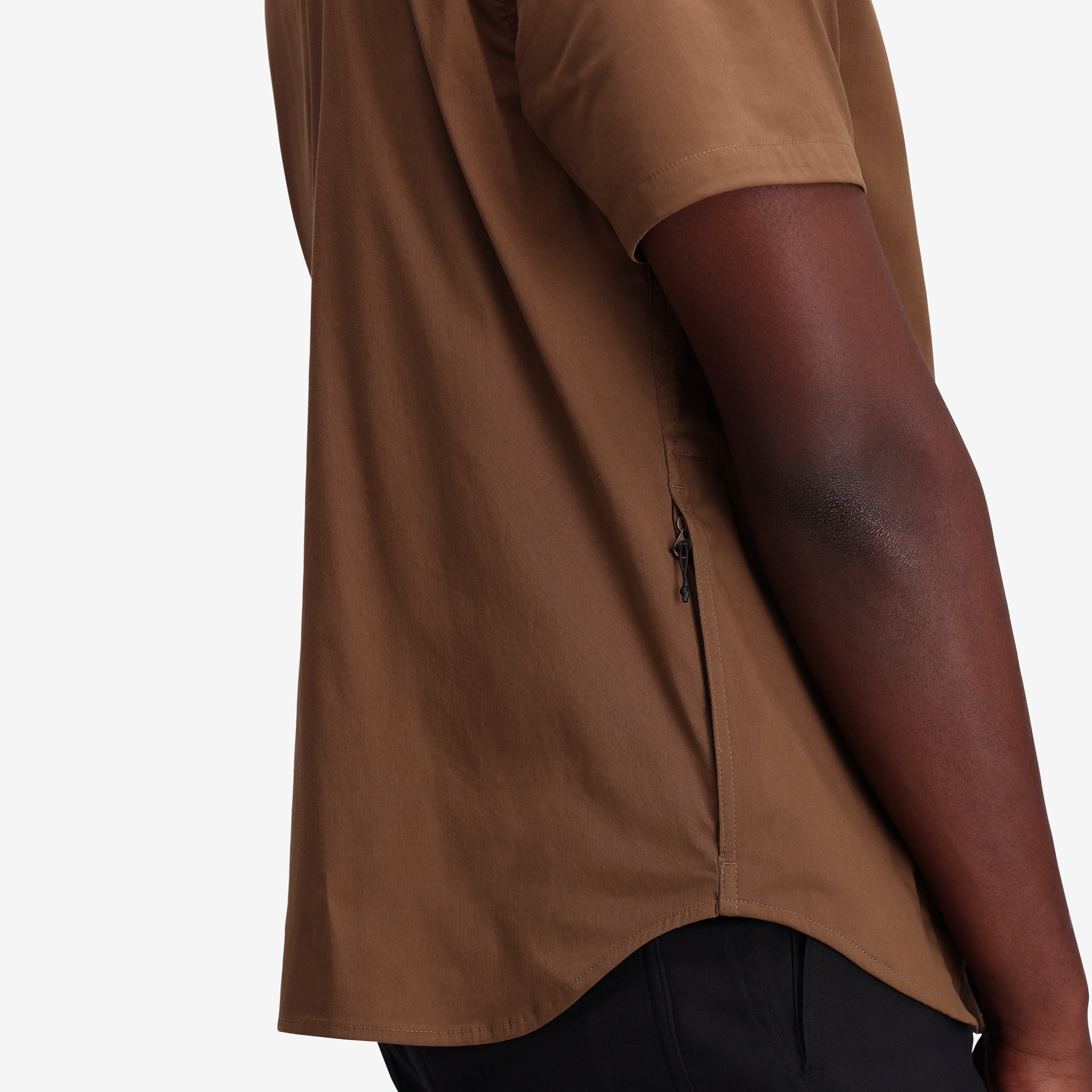 Global Chemise Manches Courtes Mens en "Desert Palm"