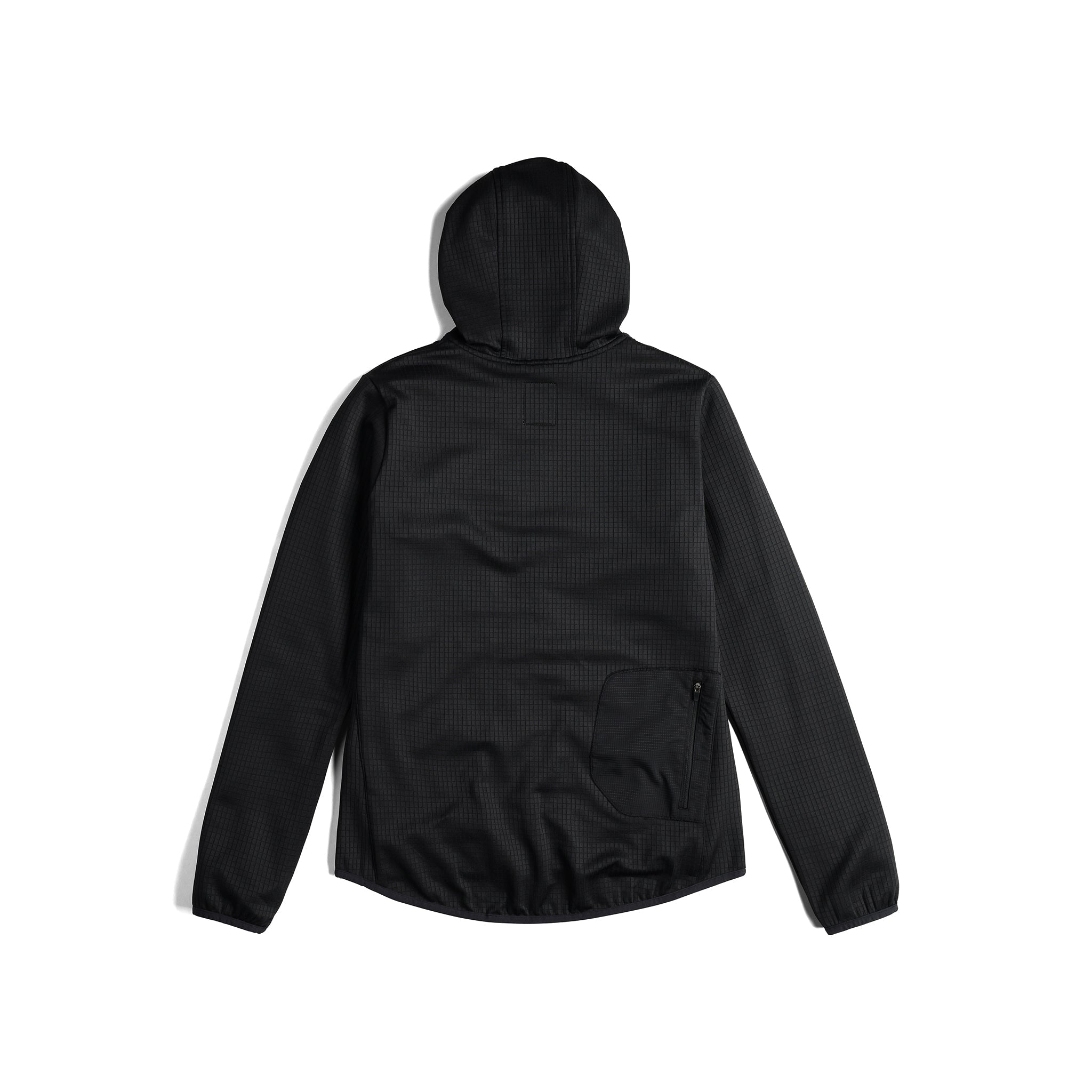 Sweat à capuche Global Midlayer en "Black" (noir)