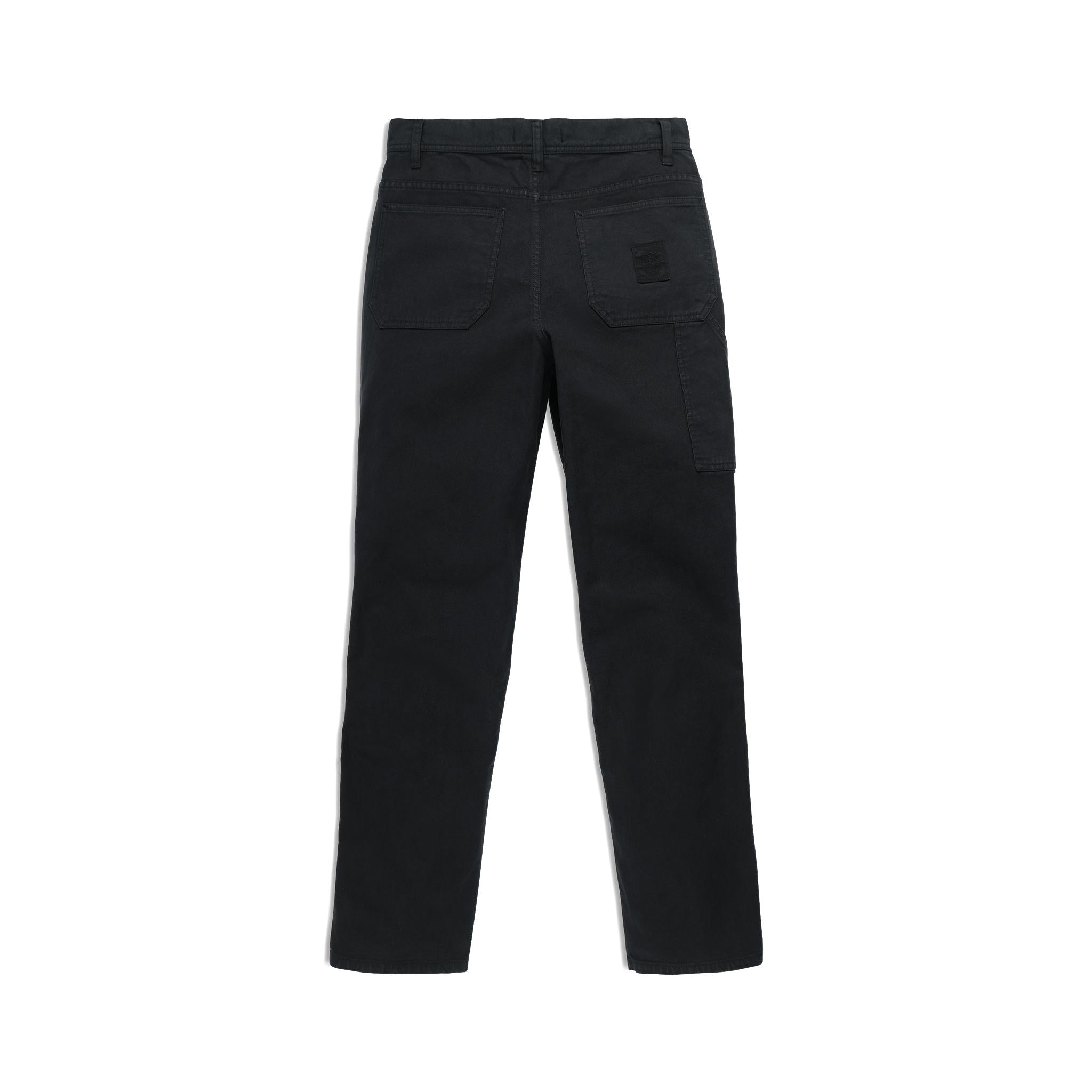 Vue arrière du Pantalon  Topo Designs Dirt Utility Pantalon - Hommes  en "Black"