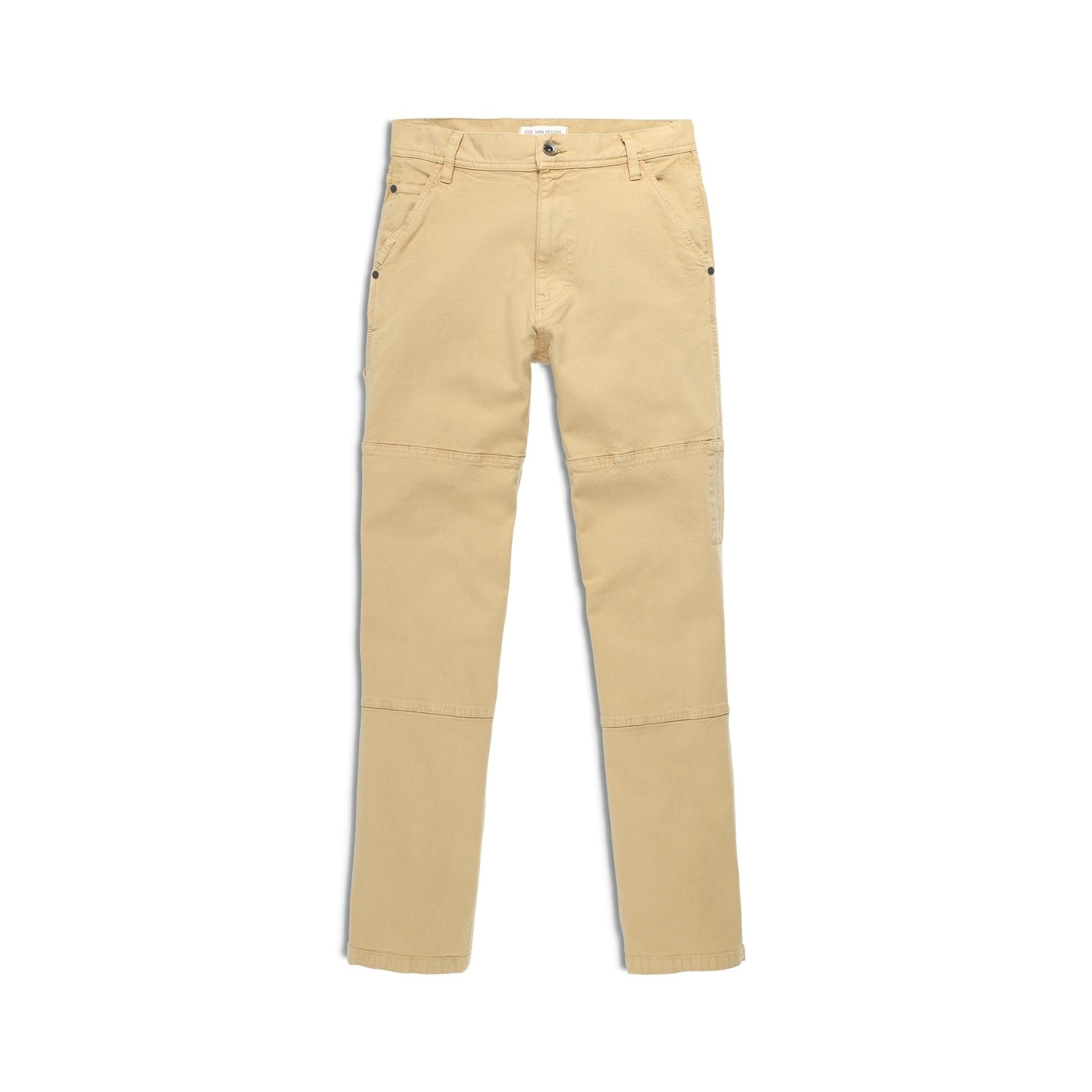 Vue avant du Pantalon  Topo Designs Dirt Utility Pantalon - Hommes  en "Sahara"