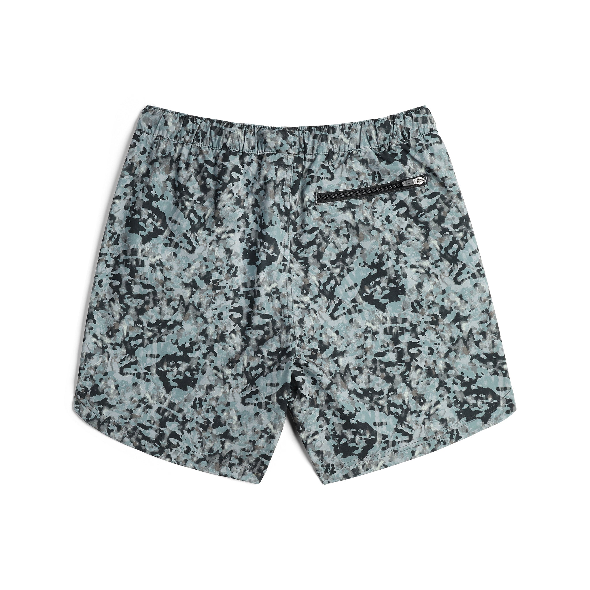 Vue arrière du short Topo Designs River Shorts - Hommes en "Slate Nebula" (nébuleuse d'ardoise)