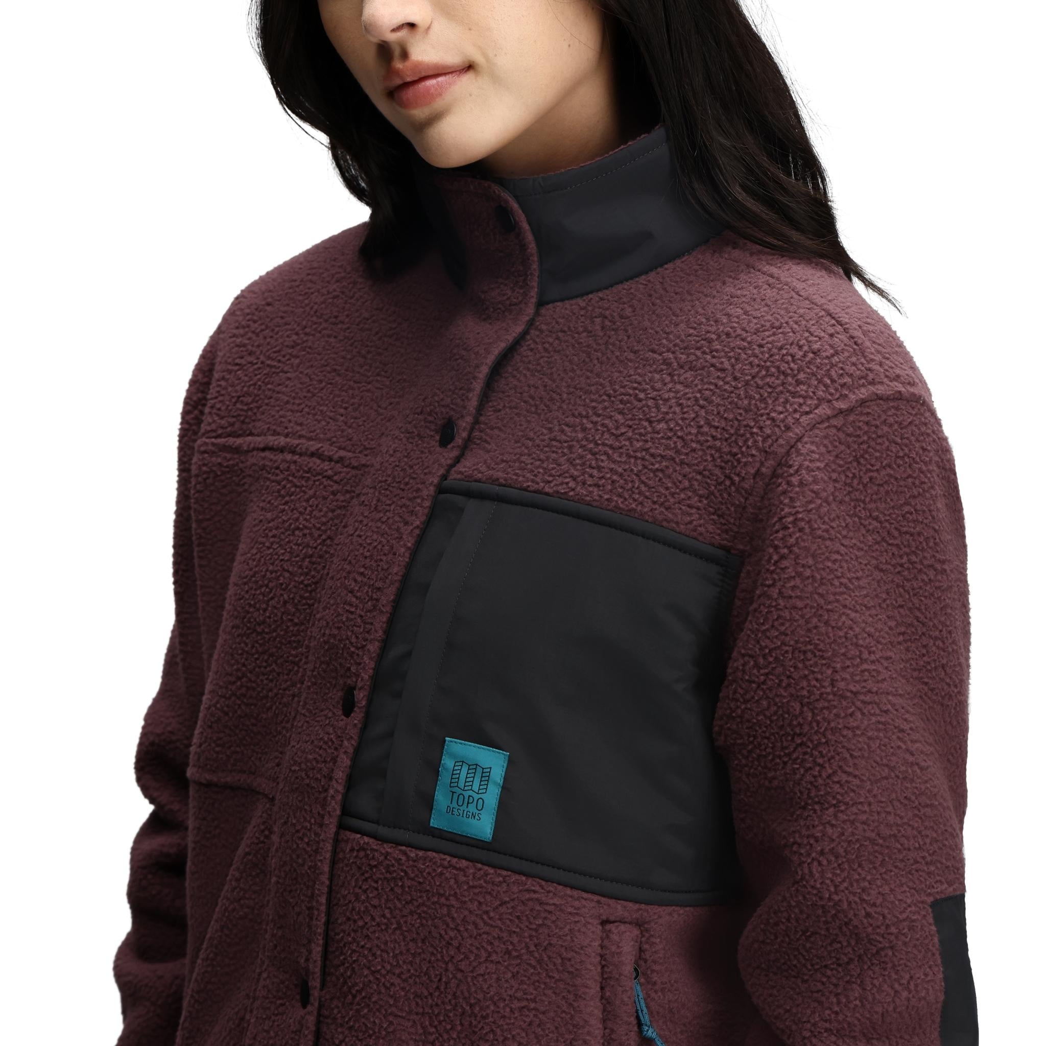 Summit Rise Full Zip Veste - Femmes Womens/Outerwear/Fleece - Achetez chez Topo Designs - Europe